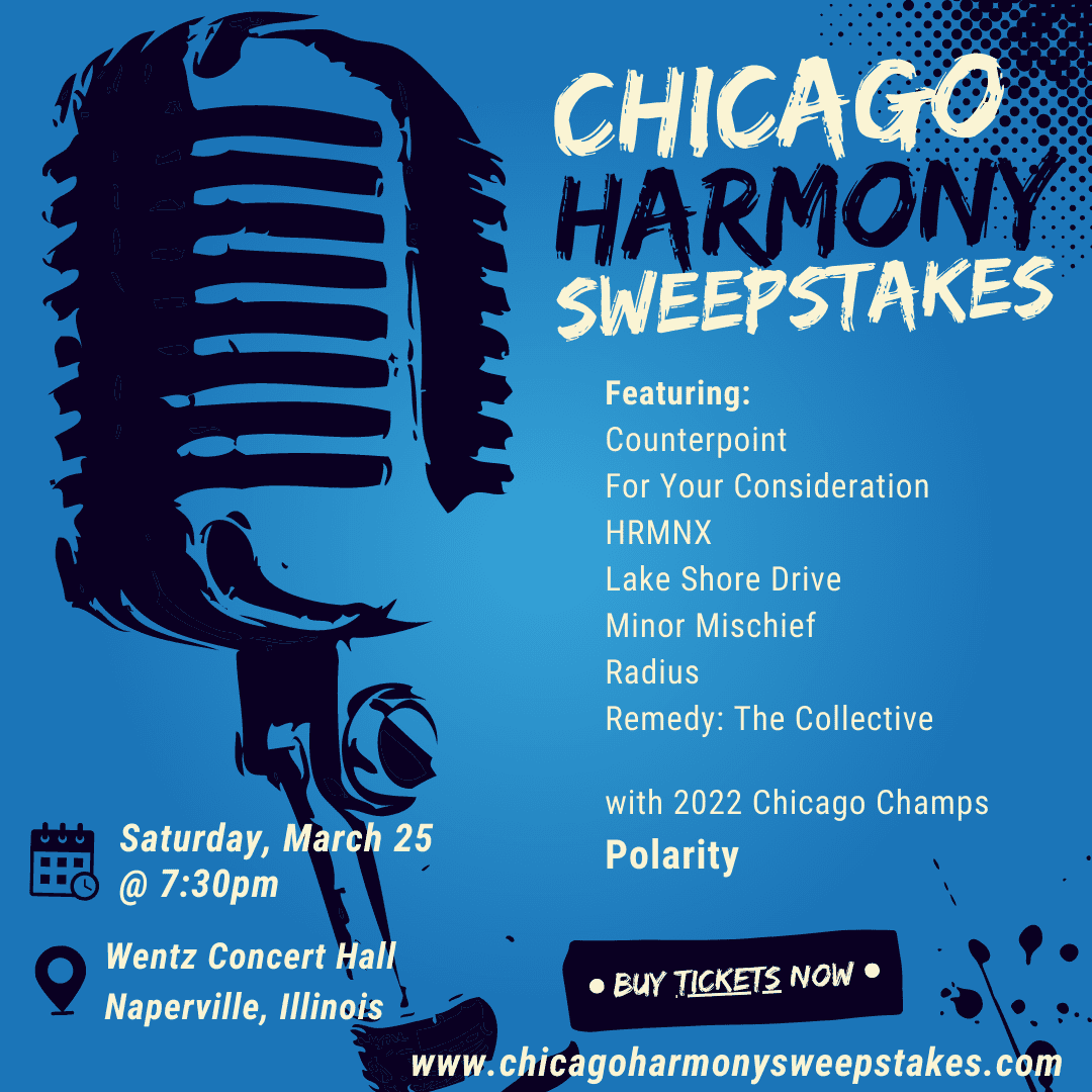 Sponsors · Chicago Harmony Sweepstakes